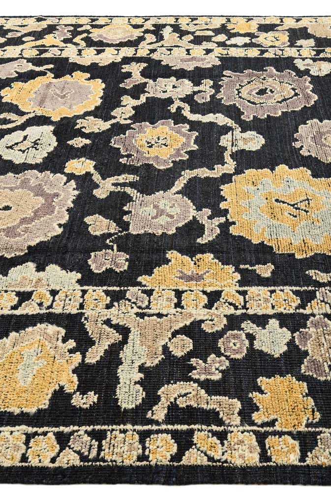 8' 2 x 10' 9 Hand Knotted Oushak Wool Rug