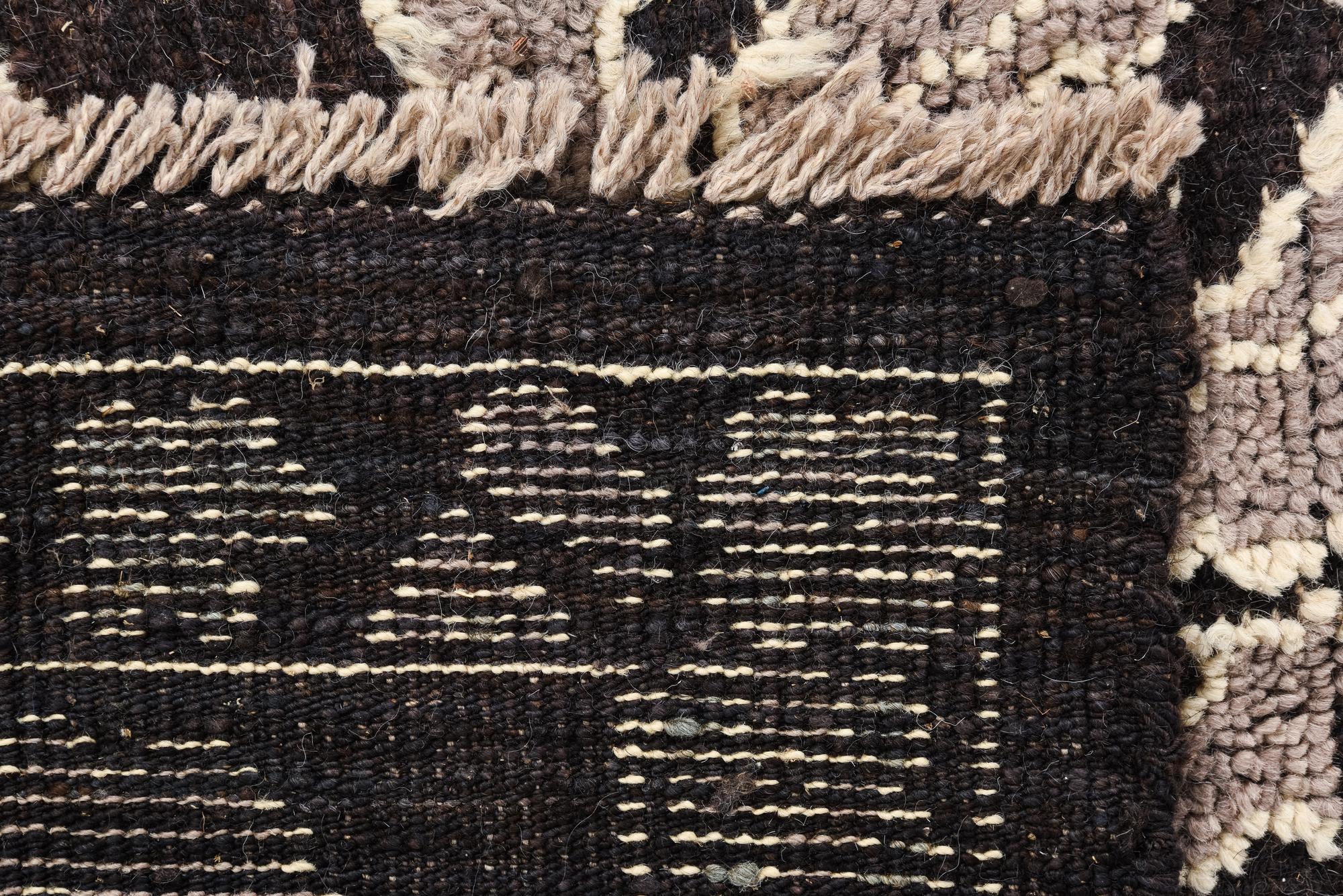8' 3 x 10' 9 Hand Knotted Oushak Wool Rug