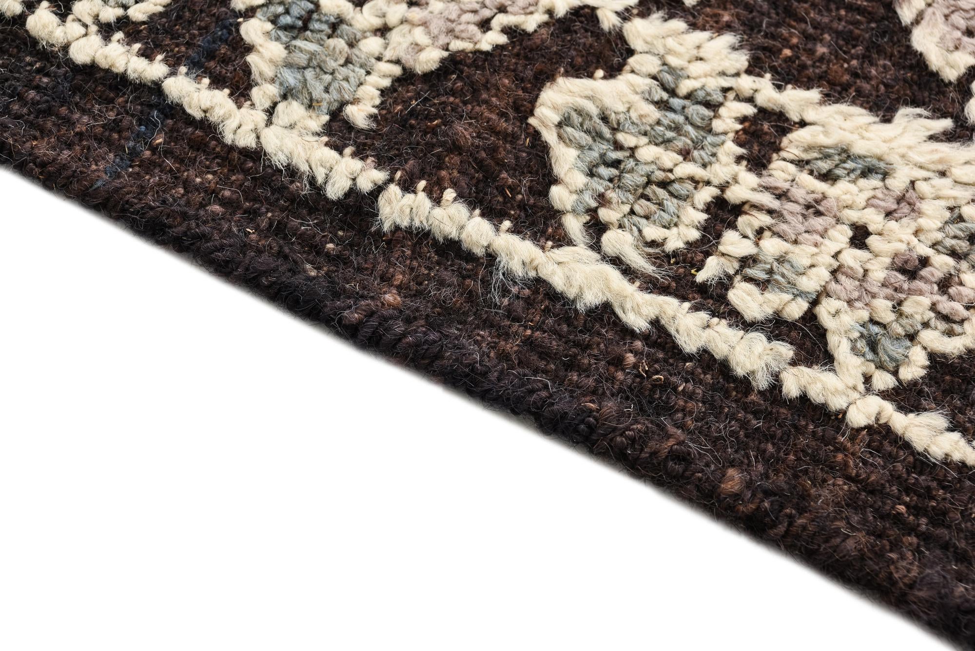 8' 3 x 10' 9 Hand Knotted Oushak Wool Rug