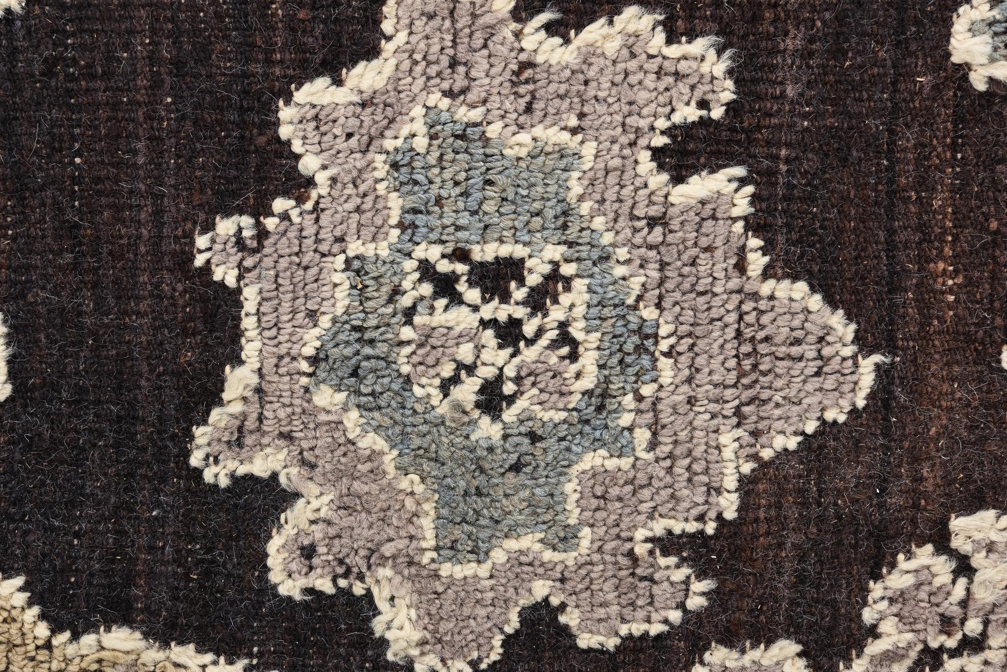 8' 3 x 10' 9 Hand Knotted Oushak Wool Rug