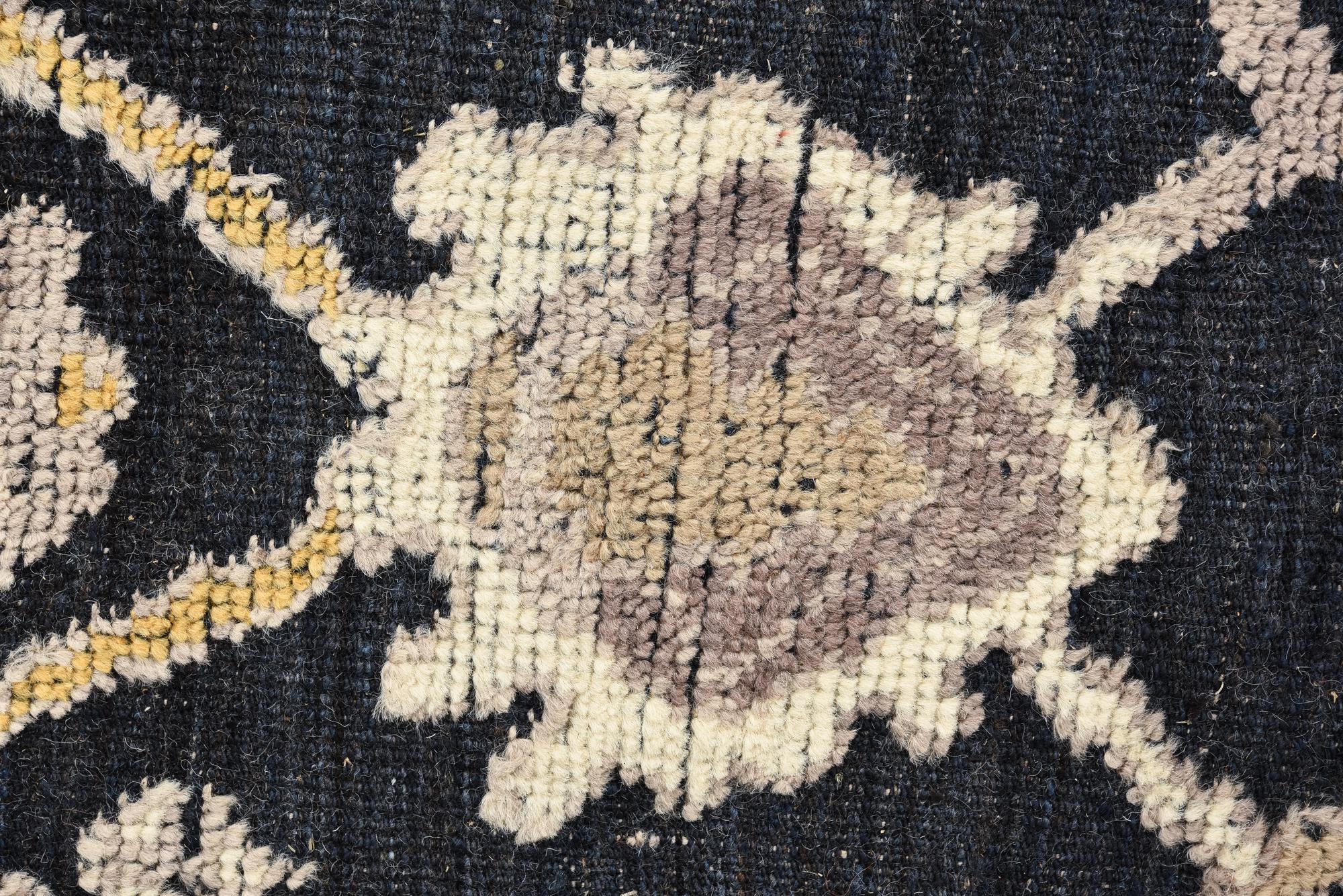 8' 1 x 10' 2 Hand Knotted Oushak Wool Rug