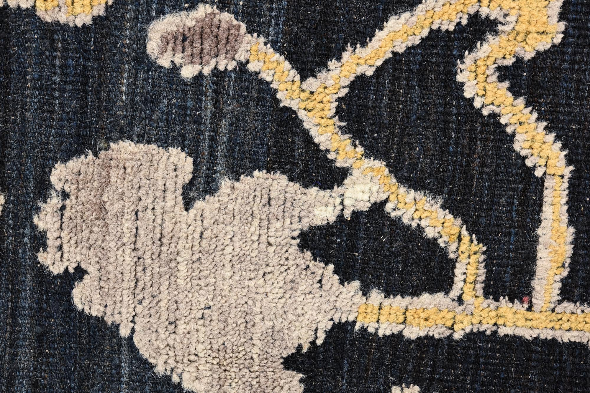 8' 1 x 10' 2 Hand Knotted Oushak Wool Rug