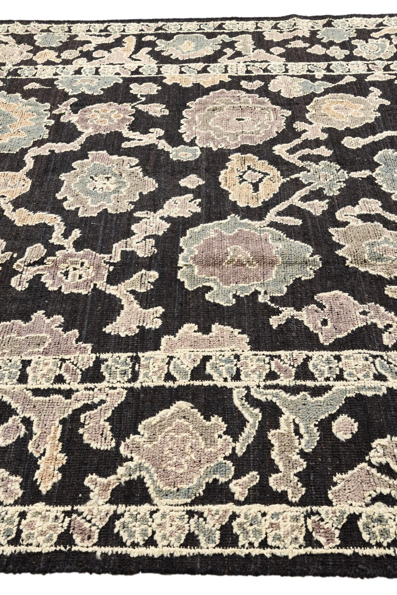 8' 4 x 10' 6 Hand Knotted Oushak Wool Rug