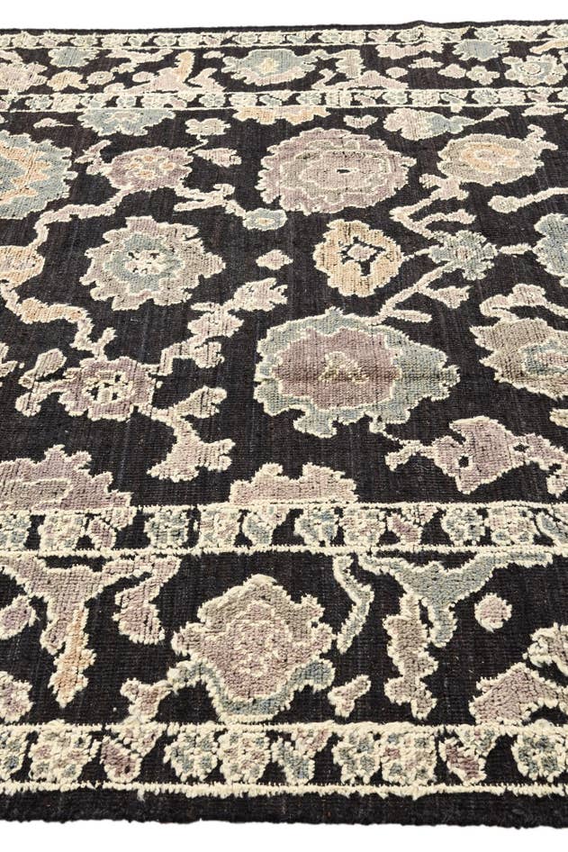 Detail image of 8' 4 x 10' 6 Hand Knotted Oushak Wool Rug