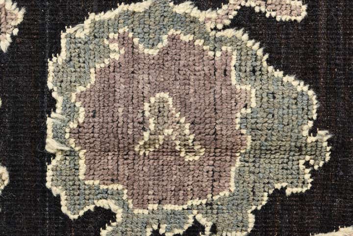 8' 4 x 10' 6 Hand Knotted Oushak Wool Rug