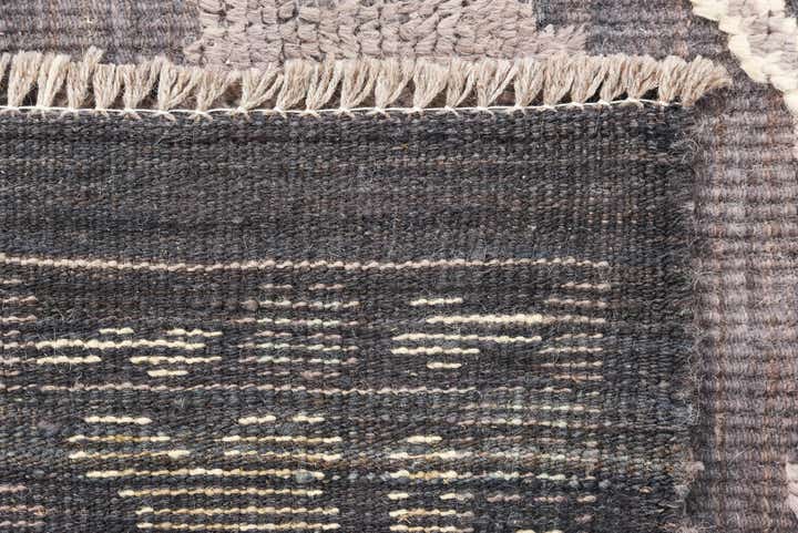 8' 2 x 10' 2 Hand Knotted Oushak Wool Rug