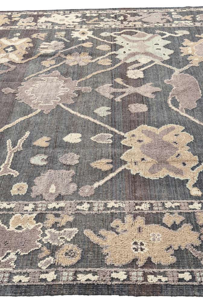 8' 2 x 10' 2 Hand Knotted Oushak Wool Rug