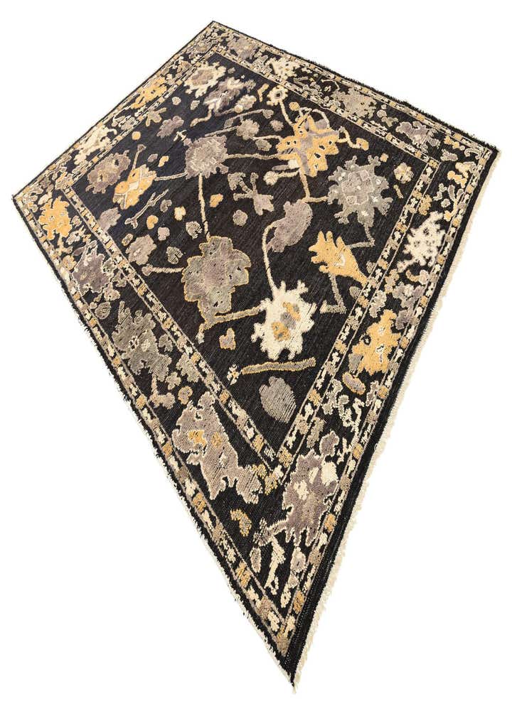 8' 3 x 10' 7 Hand Knotted Oushak Wool Rug