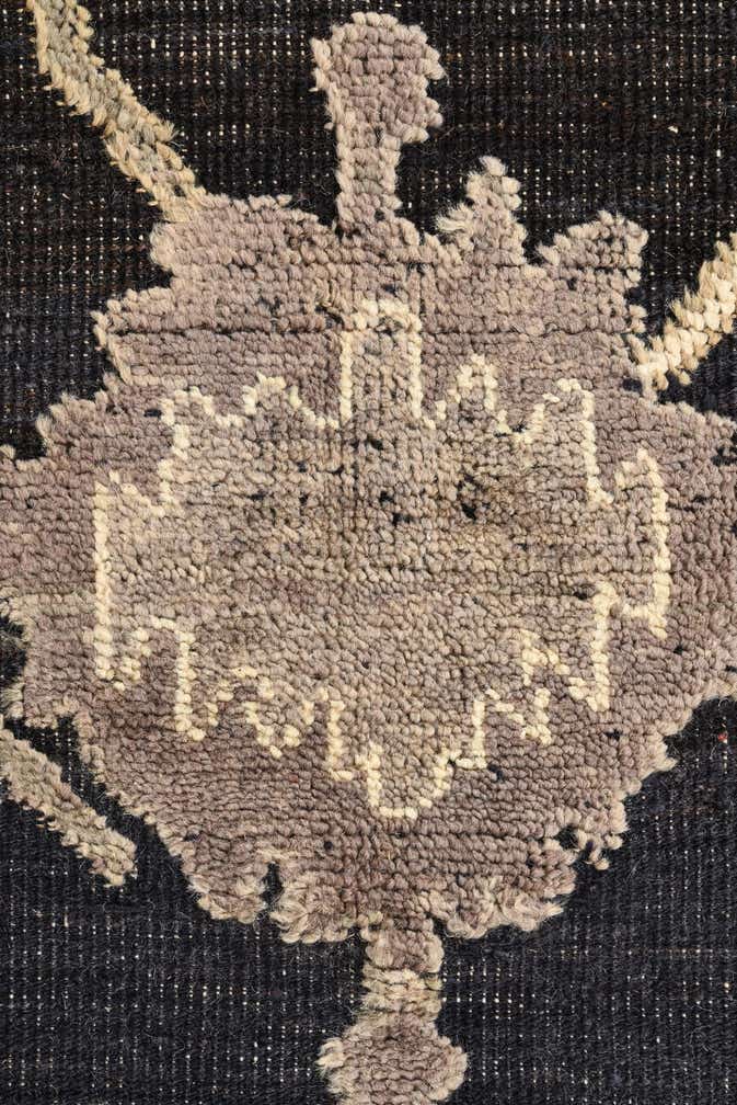 8' 3 x 10' 7 Hand Knotted Oushak Wool Rug