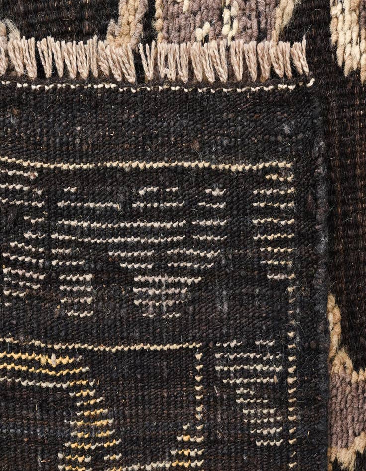 Detail image of 8' 5 x 10' 1  Hand Knotted Oushak Wool Rug