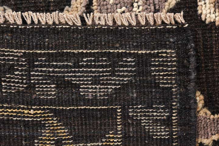 8' 5 x 10' 1 Hand Knotted Oushak Wool Rug