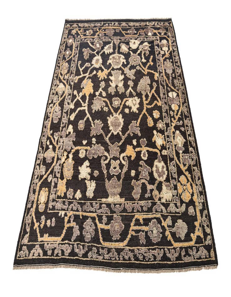 Detail image of 8' 5 x 10' 1  Hand Knotted Oushak Wool Rug