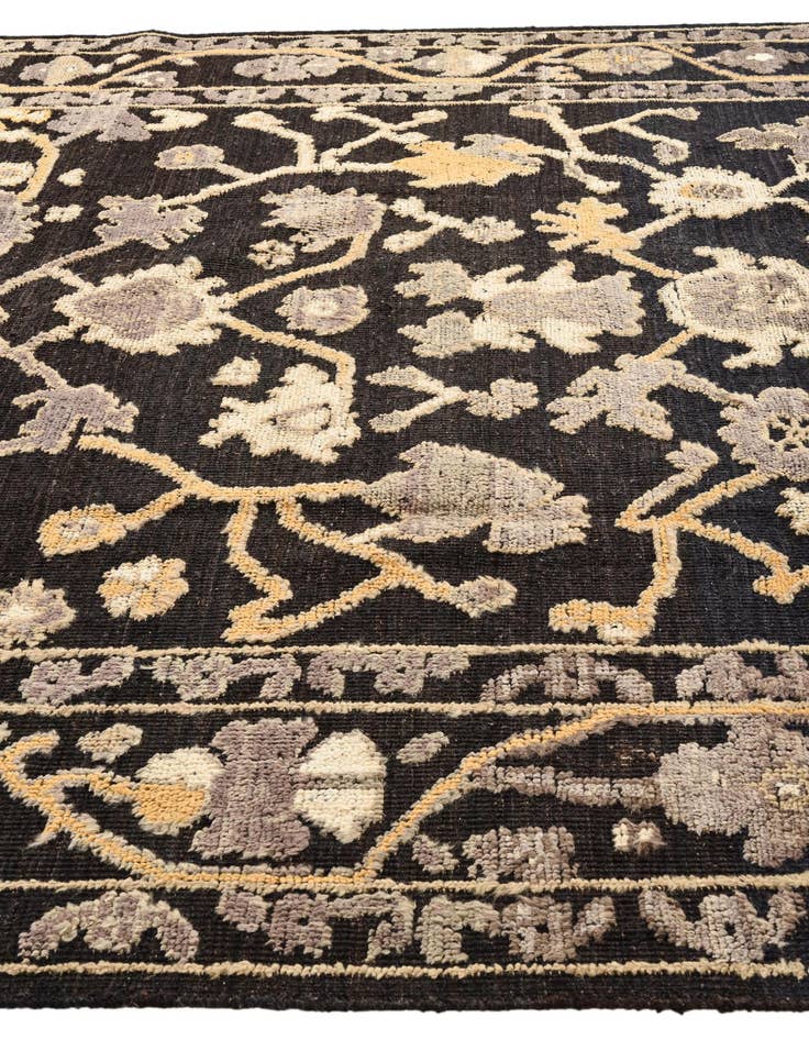 Detail image of 8' 5 x 10' 1  Hand Knotted Oushak Wool Rug
