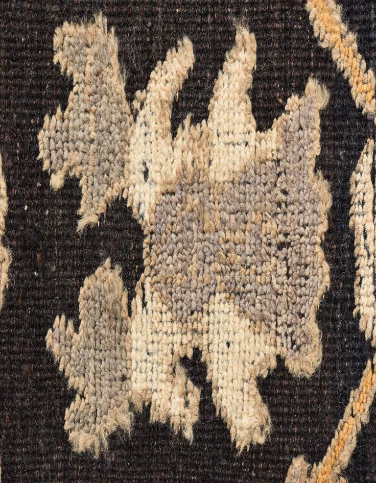 Detail image of 8' 5 x 10' 1  Hand Knotted Oushak Wool Rug