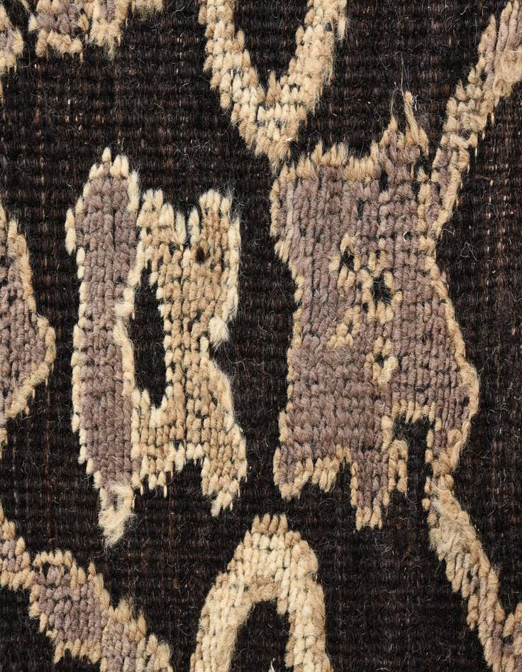 Detail image of 8' 5 x 10' 1  Hand Knotted Oushak Wool Rug