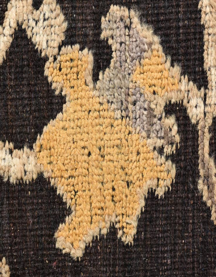 Detail image of 8' 5 x 10' 1  Hand Knotted Oushak Wool Rug