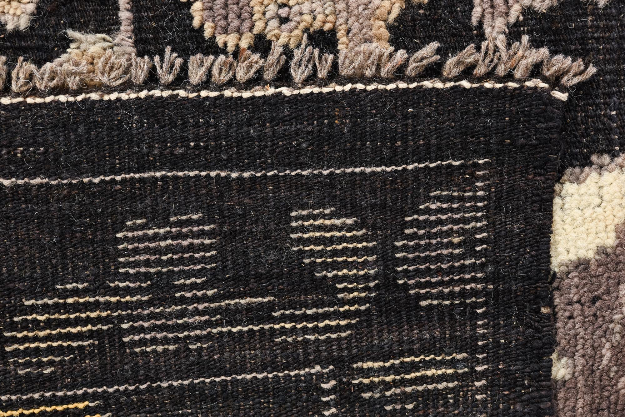 9' 3 x 12' Hand Knotted Oushak Wool Rug