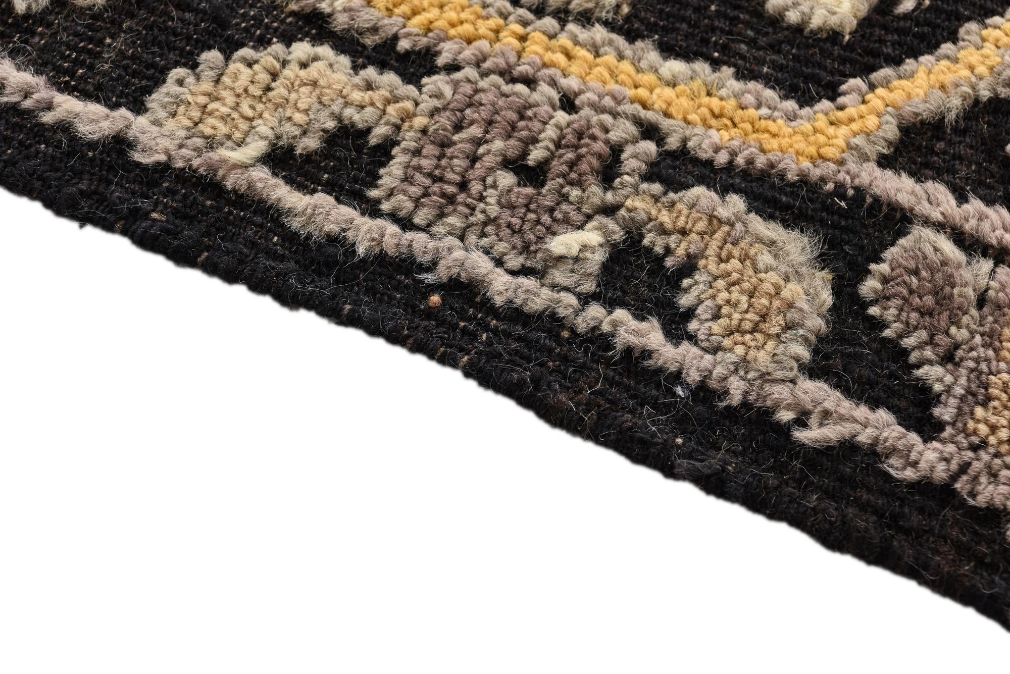 9' 3 x 12' Hand Knotted Oushak Wool Rug