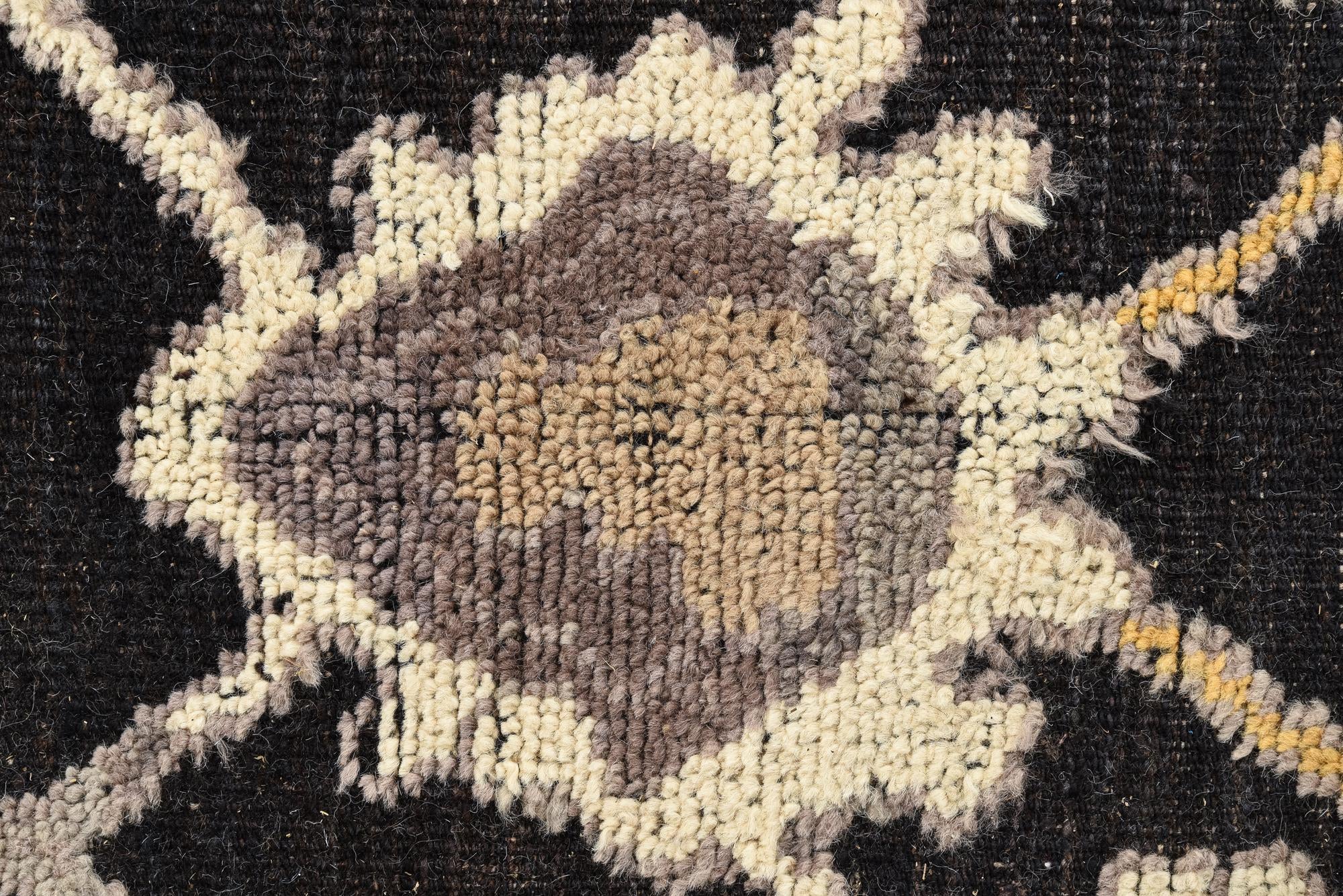 9' 3 x 12' Hand Knotted Oushak Wool Rug