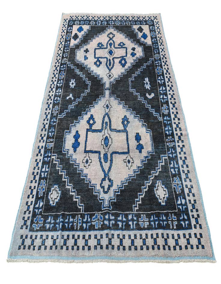 Detail image of 9' x 12' Hand Knotted Oushak Wool Rug