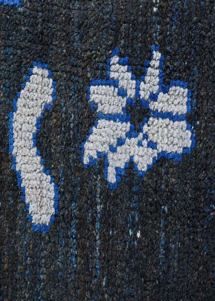 9' x 12' Hand Knotted Oushak Wool Rug