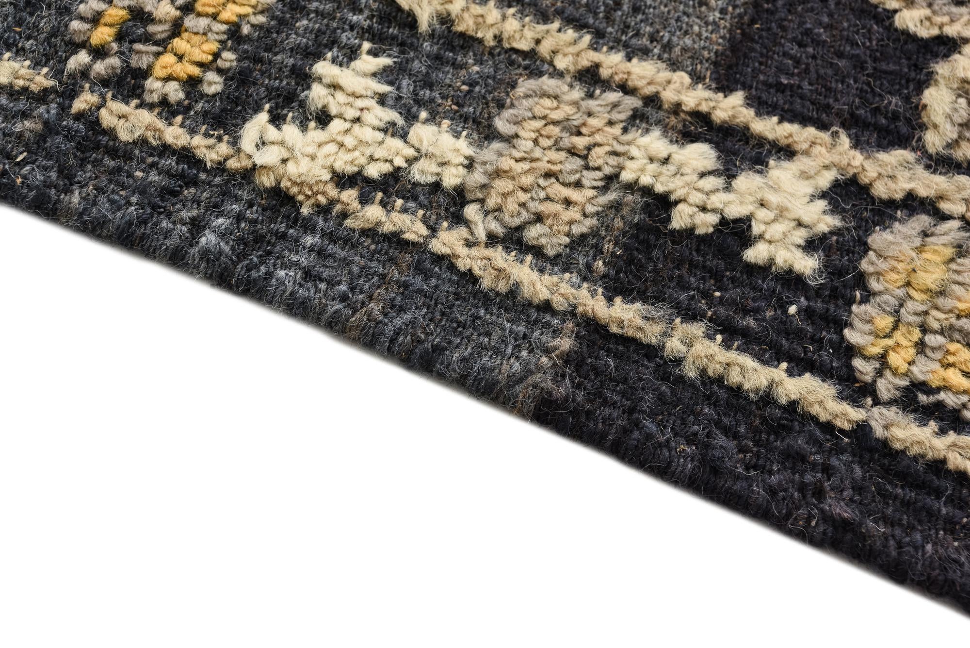 9' 6 x 11' 10 Hand Knotted Oushak Wool Rug