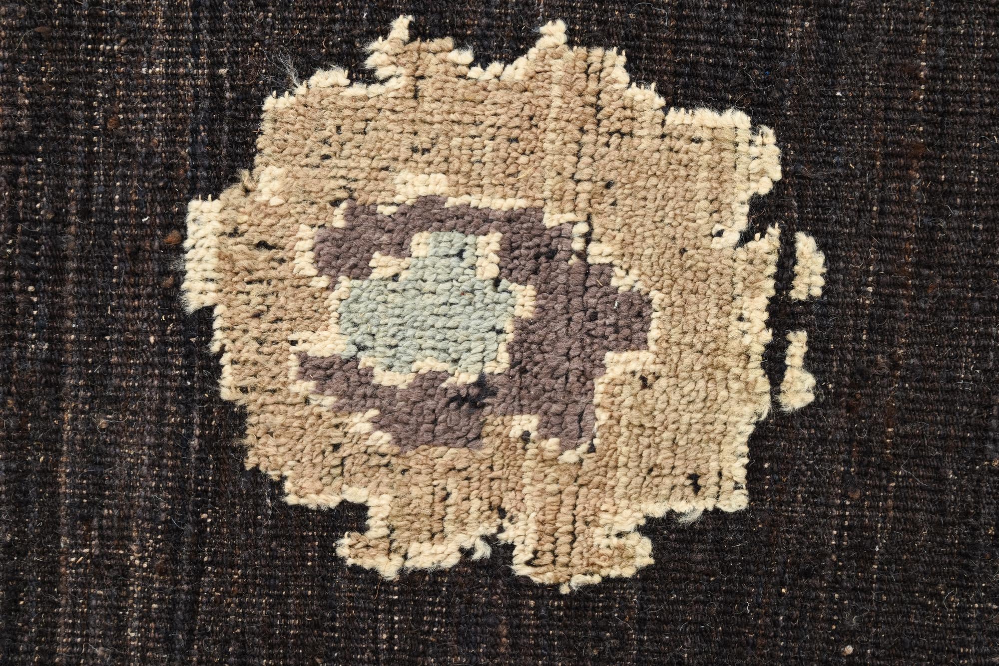 9' 3 x 11' 10 Hand Knotted Oushak Wool Rug