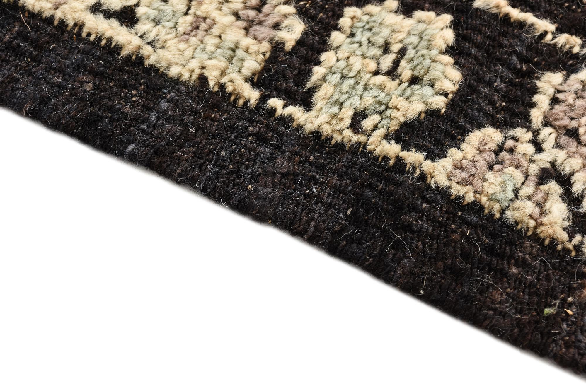 9' 6 x 12' 1 Hand Knotted Oushak Wool Rug