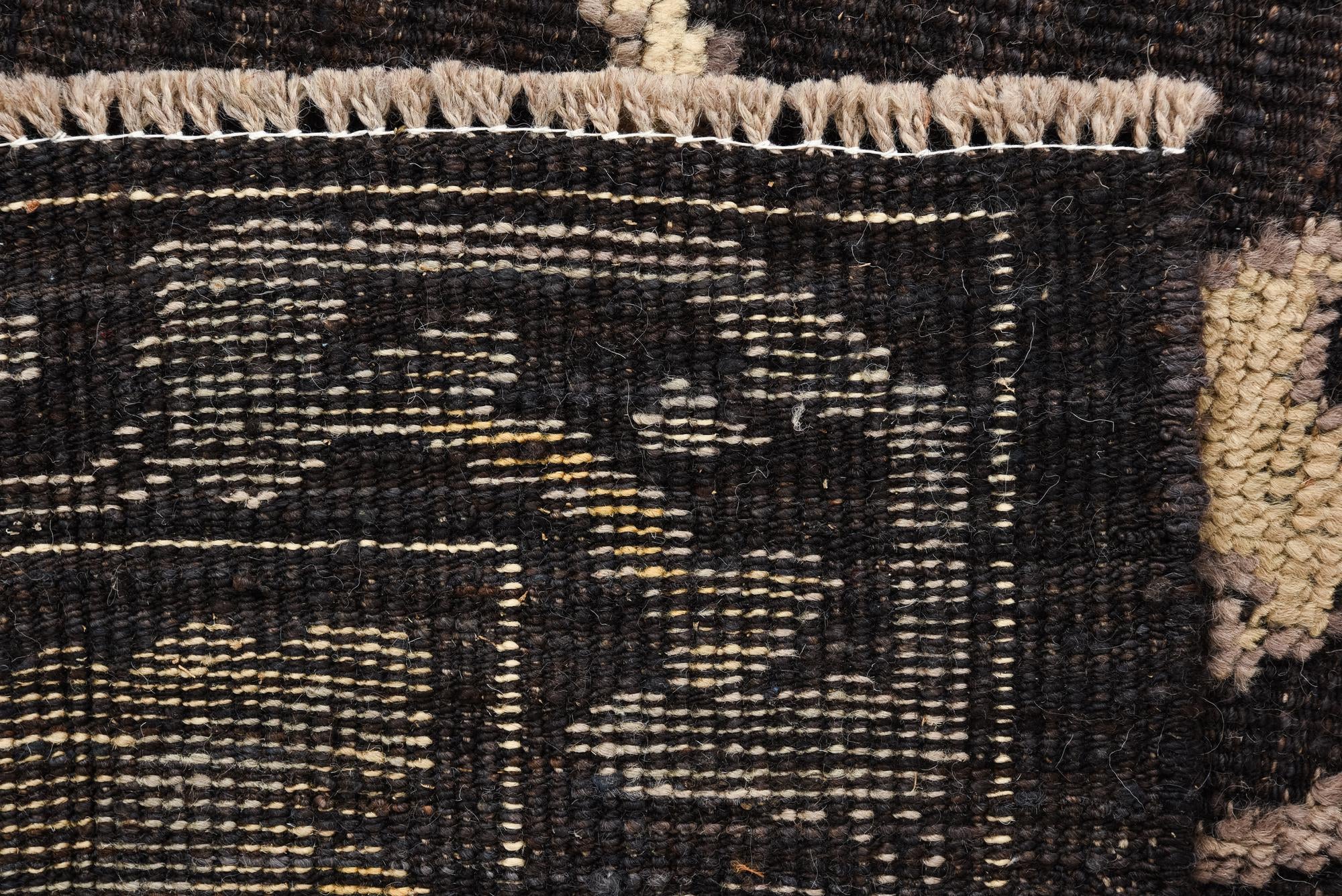 8' 5 x 9' 5 Hand Knotted Oushak Wool Rug