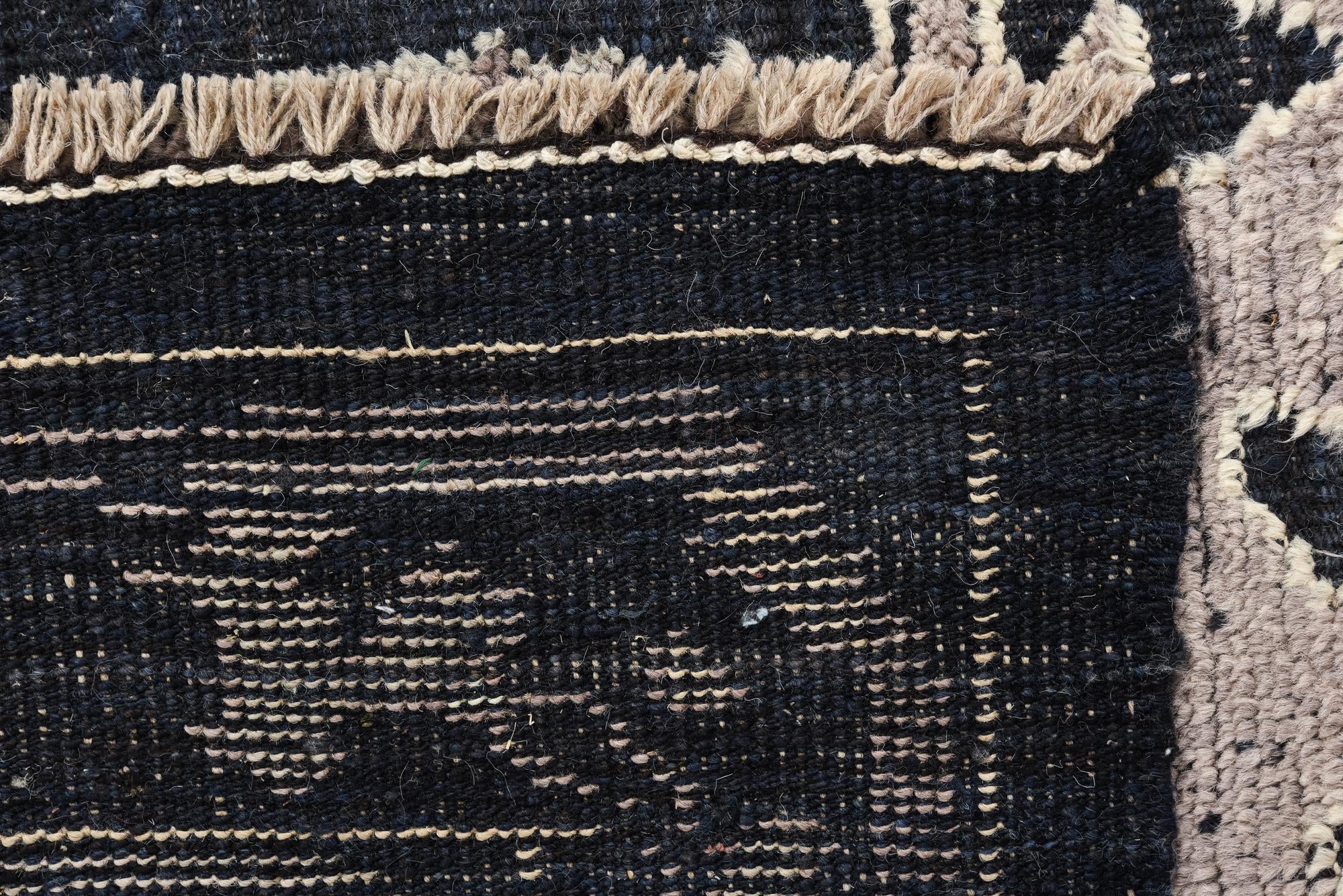 10' 2 x 13' 10 Hand Knotted Oushak Wool Rug