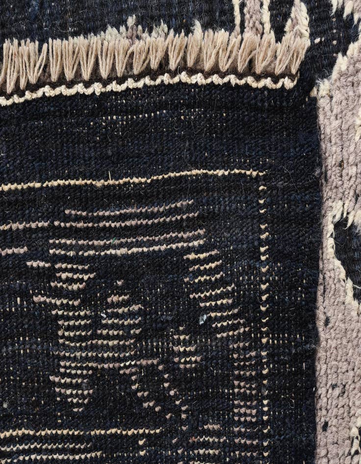 Detail image of 10' 2 x 13' 10  Hand Knotted Oushak Wool Rug