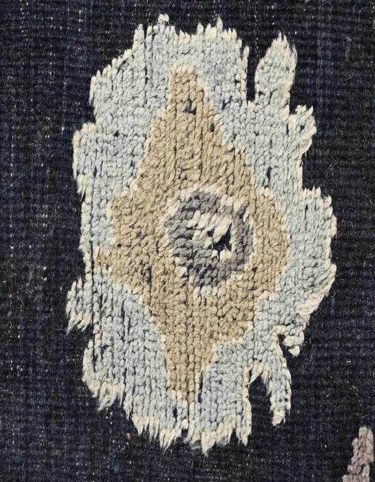 Detail image of 10' 2 x 13' 10  Hand Knotted Oushak Wool Rug