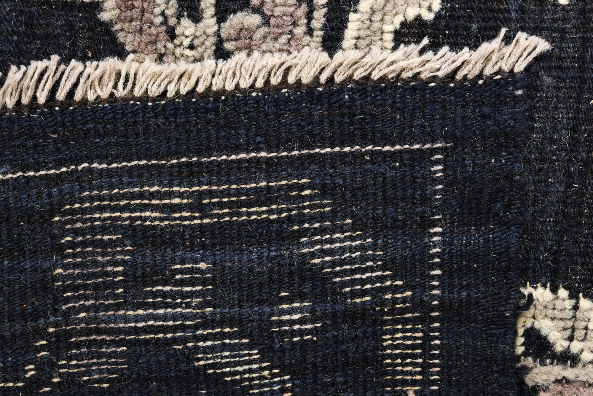9' 4 x 12' 8 Hand Knotted Oushak Wool Rug