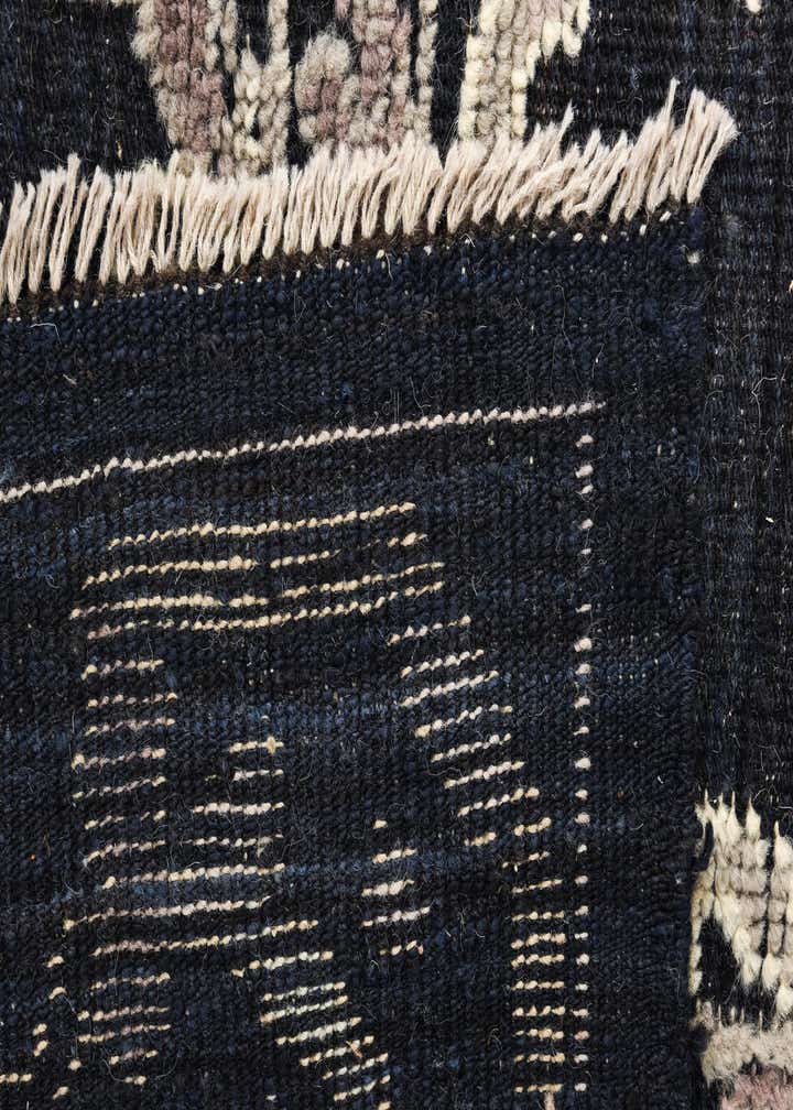 9' 4 x 12' 8 Hand Knotted Oushak Wool Rug