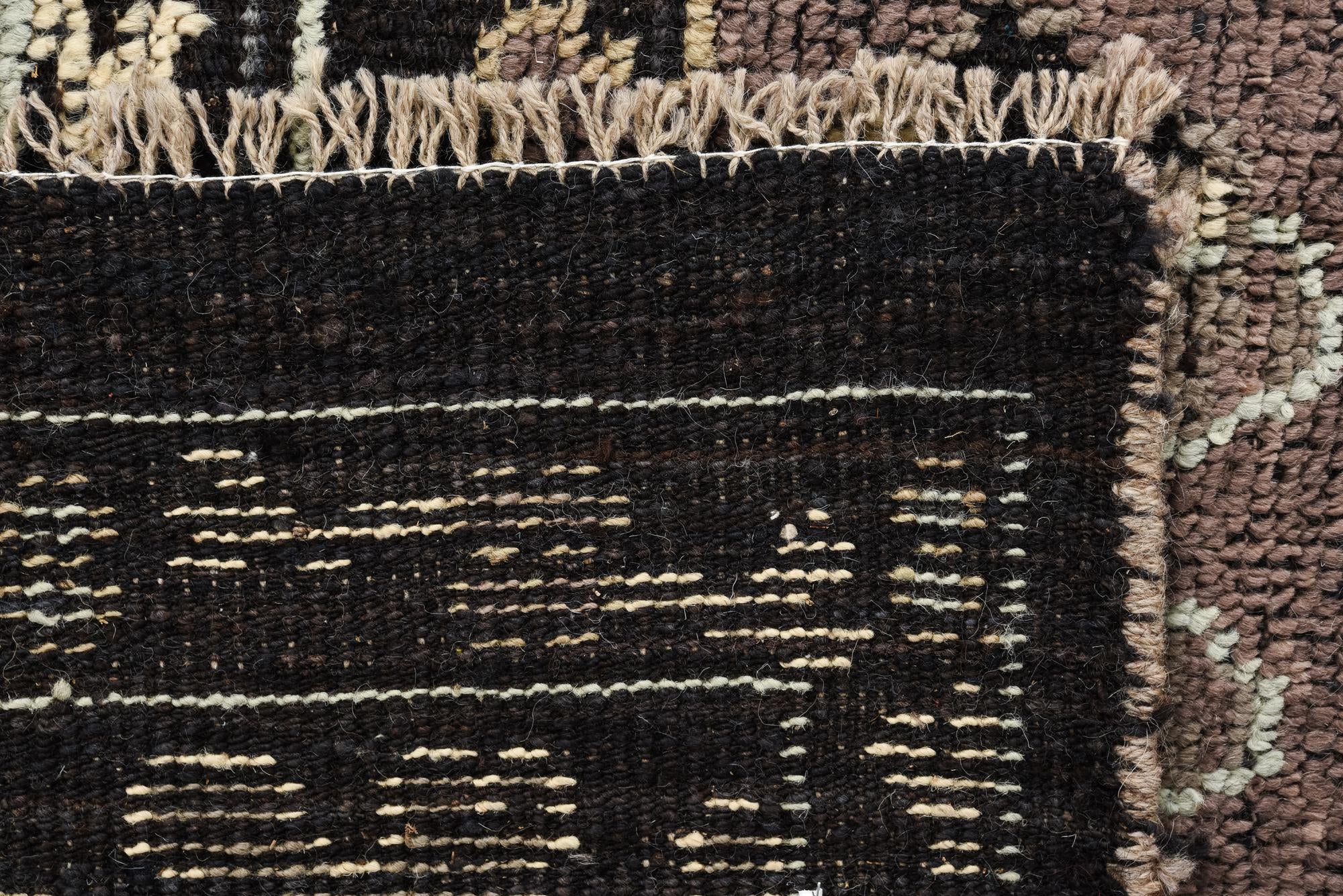 9' 5 x 12' 4 Hand Knotted Oushak Wool Rug