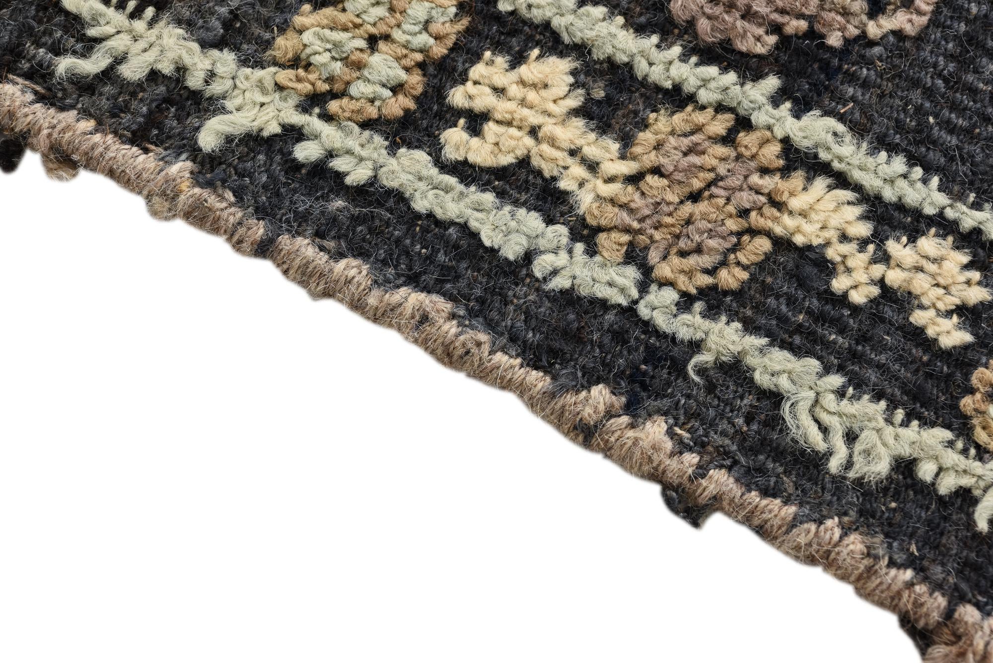 9' 5 x 12' 4 Hand Knotted Oushak Wool Rug