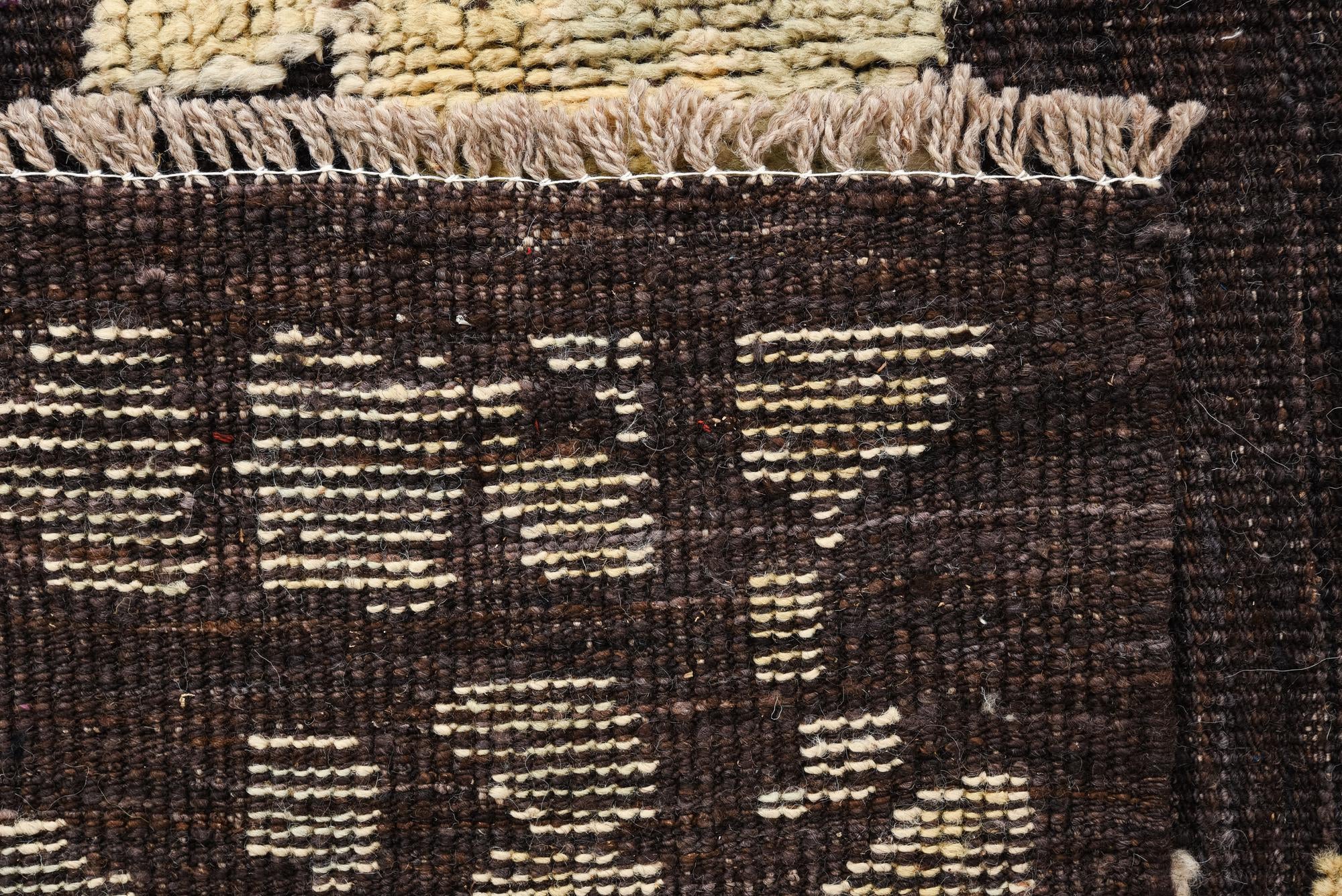 9' 4 x 12' 1 Hand Knotted Oushak Wool Rug