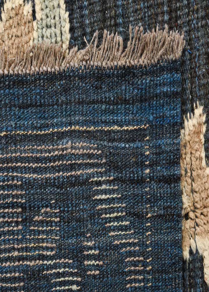 9' 1 x 12' 1 Hand Knotted Oushak Wool Rug