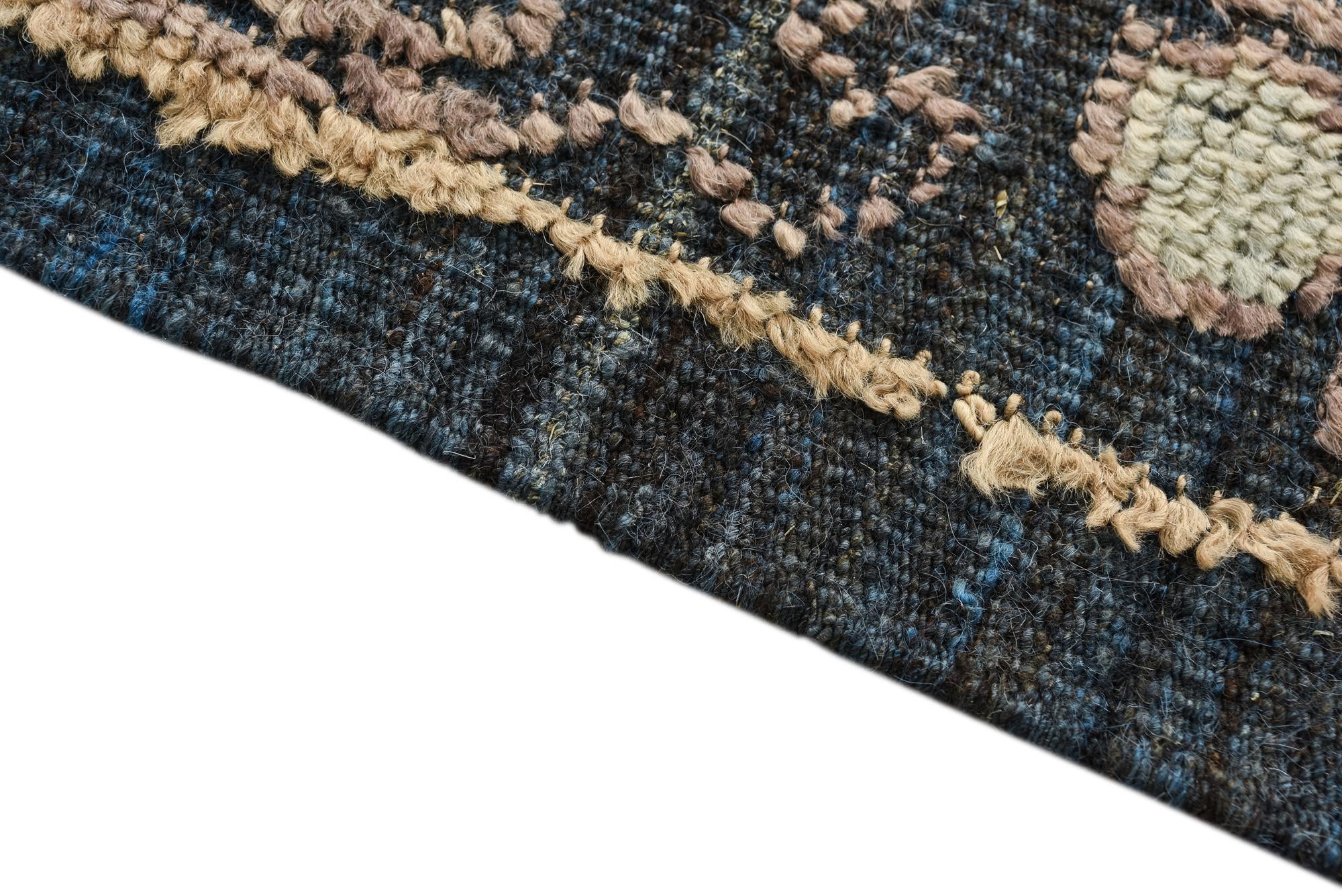 9' 1 x 12' 1 Hand Knotted Oushak Wool Rug