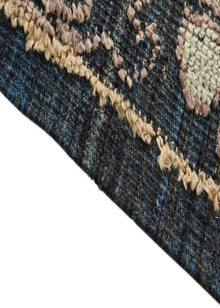 9' 1 x 12' 1 Hand Knotted Oushak Wool Rug