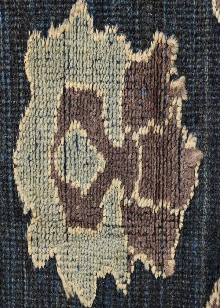 9' 1 x 12' 1 Hand Knotted Oushak Wool Rug
