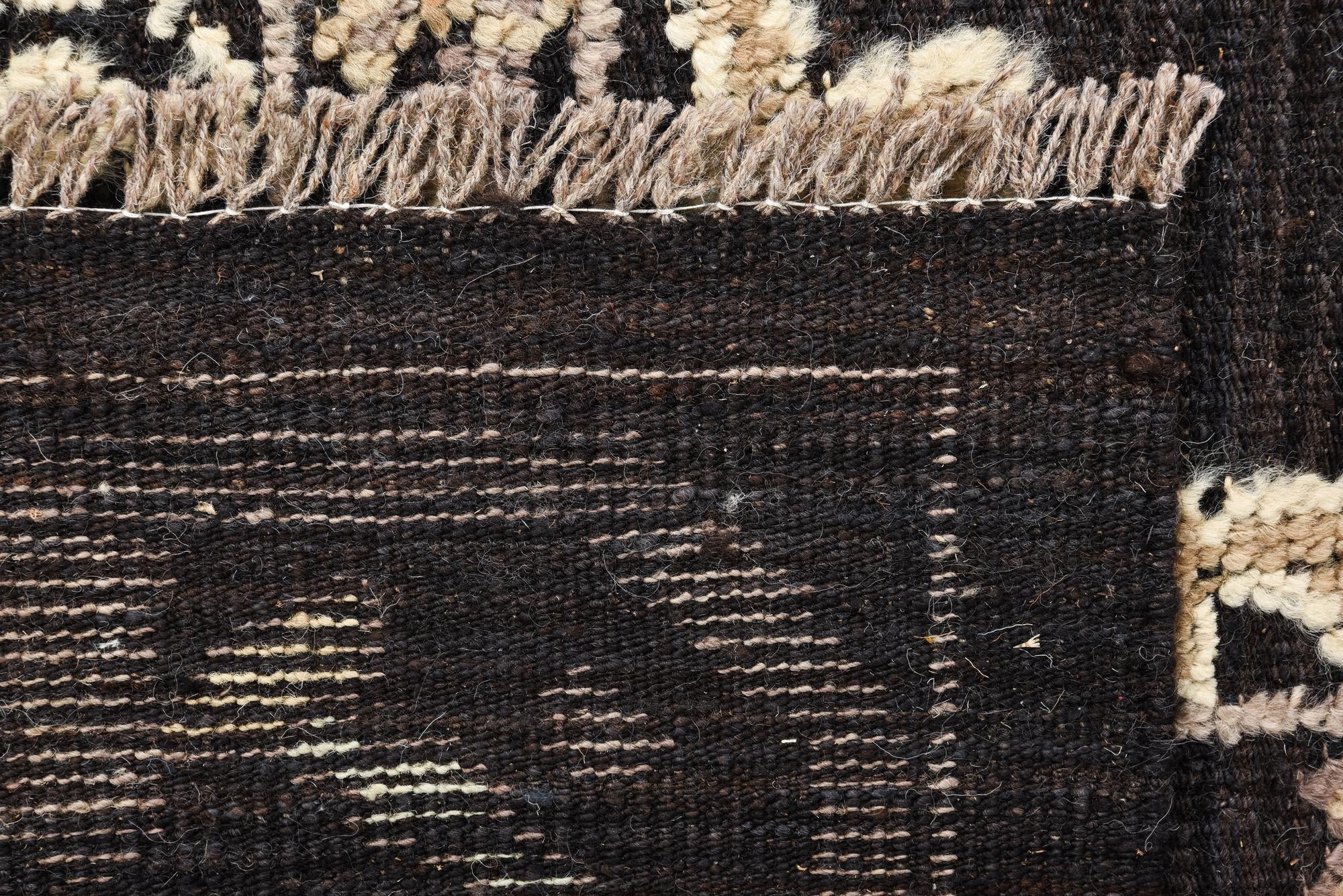 9' 4 x 12' 2 Hand Knotted Oushak Wool Rug
