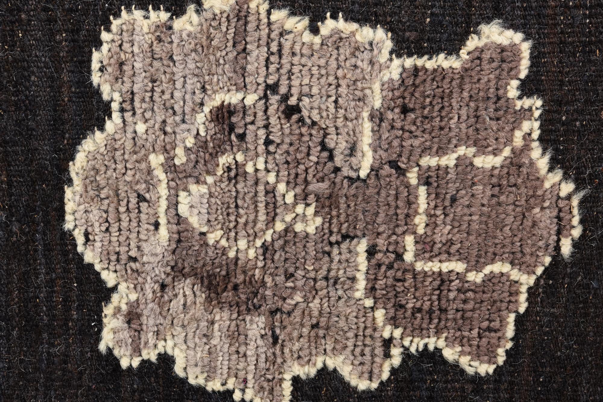 9' 4 x 12' 2 Hand Knotted Oushak Wool Rug