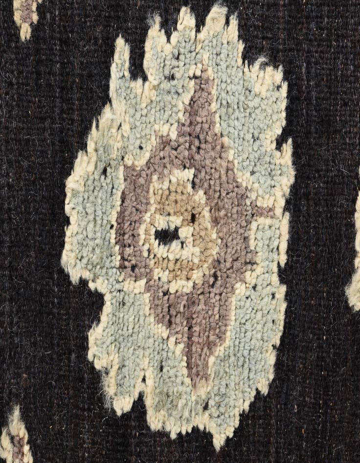 Detail image of 9' 4 x 12' 2  Hand Knotted Oushak Wool Rug