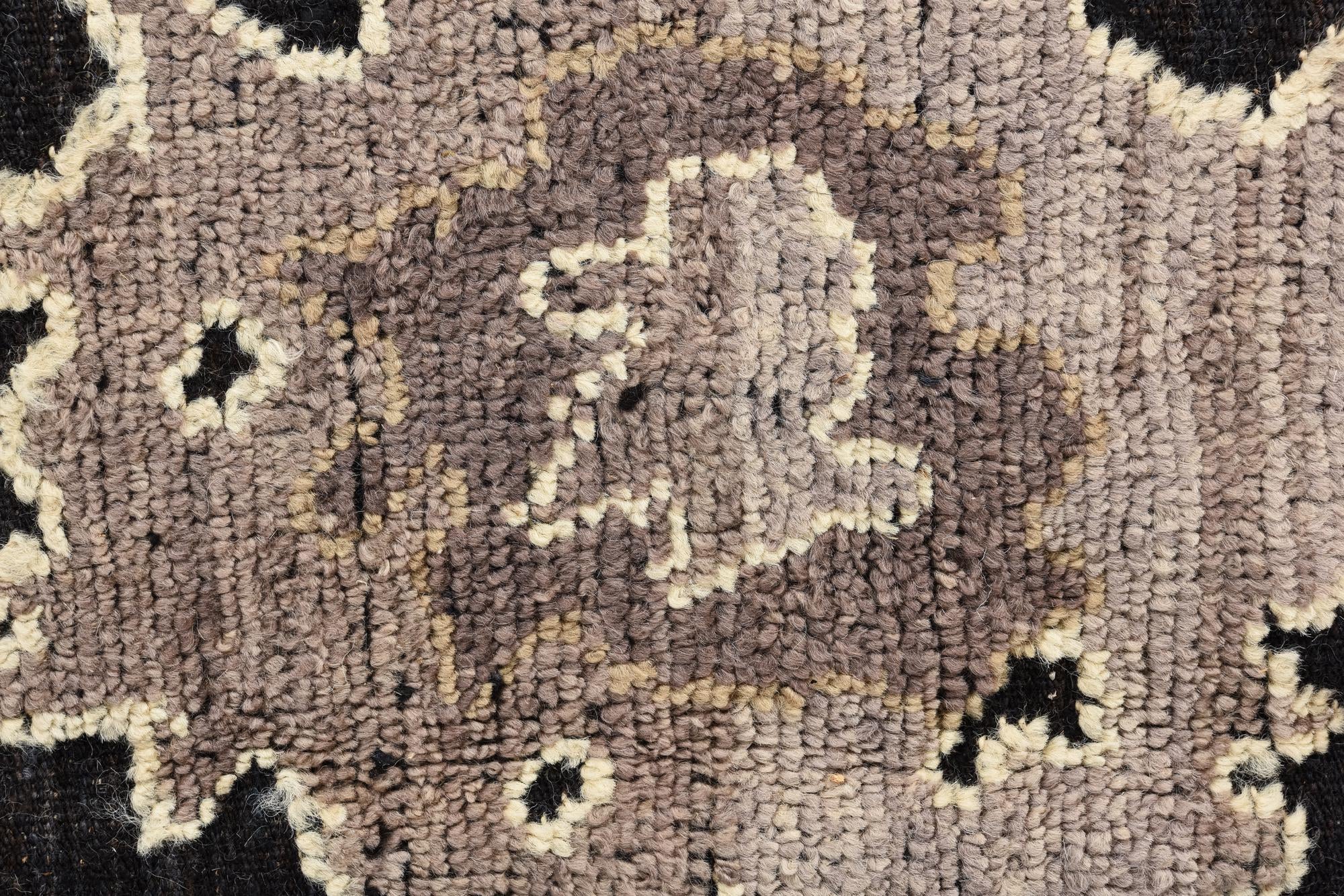 9' 4 x 12' 2 Hand Knotted Oushak Wool Rug