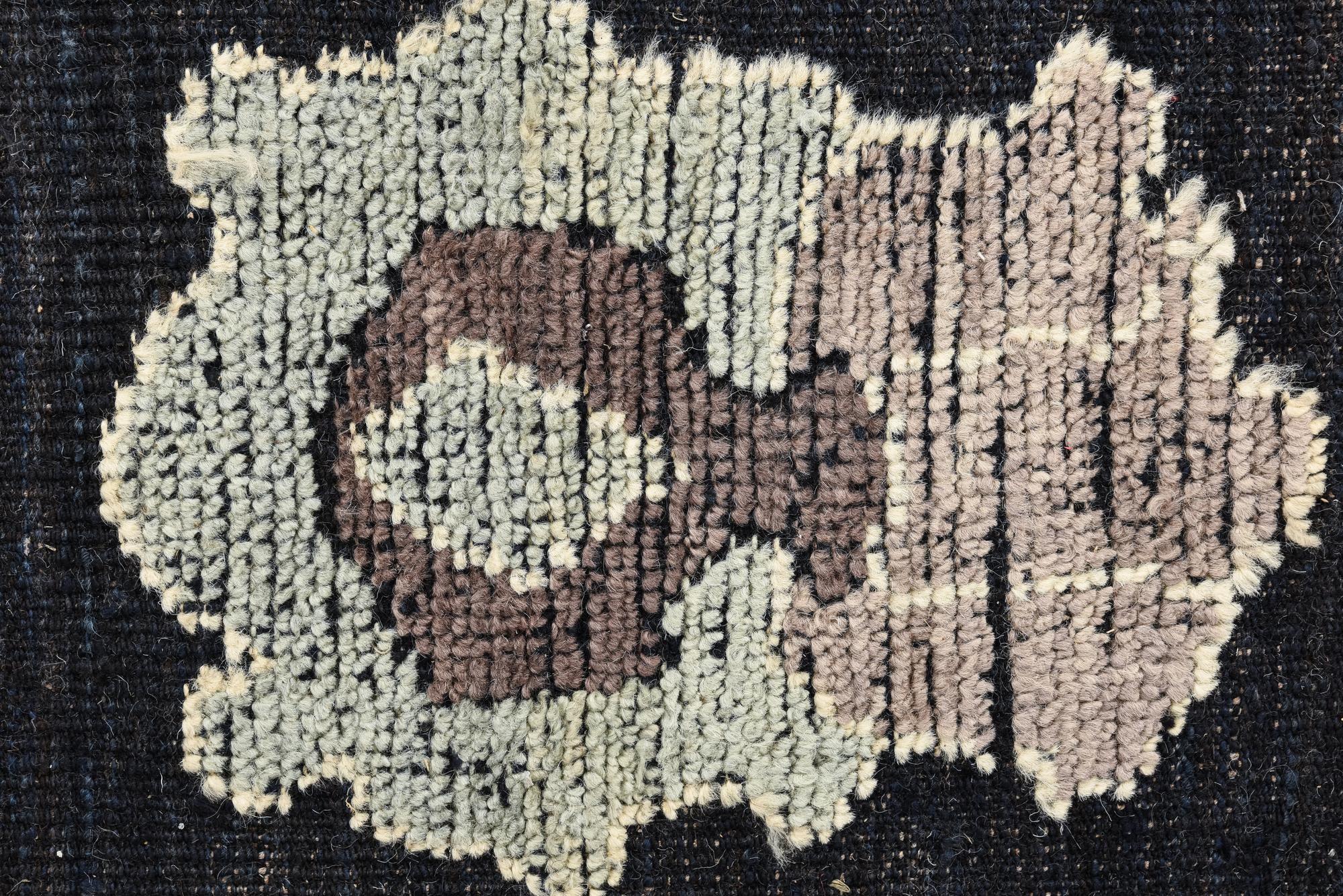 9' 5 x 12' 2 Hand Knotted Oushak Wool Rug