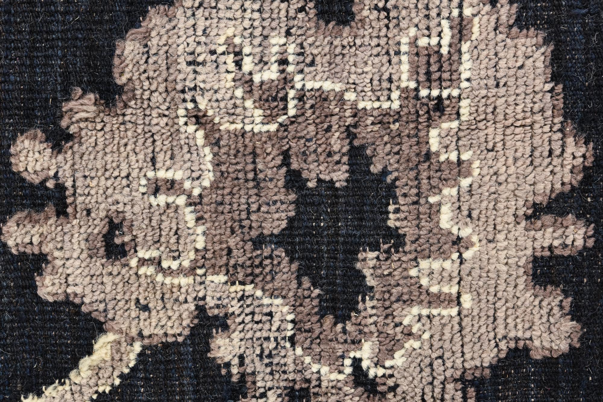 9' 5 x 12' 2 Hand Knotted Oushak Wool Rug