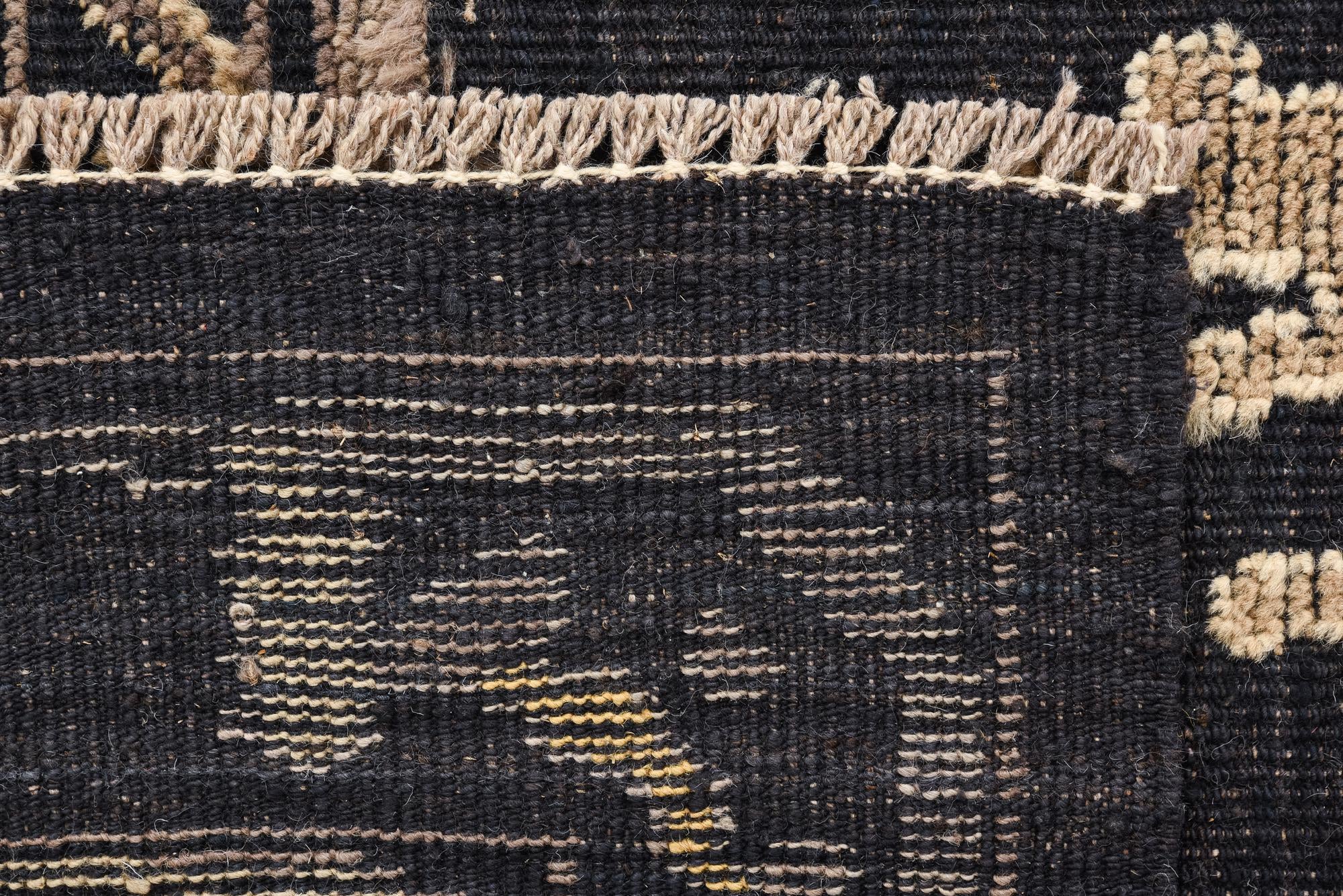 10' 2 x 14' 2 Hand Knotted Oushak Wool Rug