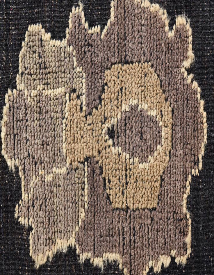 Detail image of 10' 2 x 14' 2  Hand Knotted Oushak Wool Rug