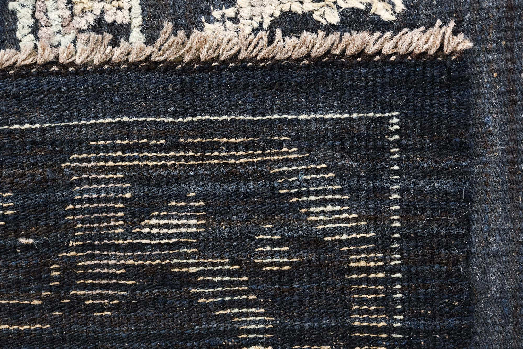 9' 3 x 12' 8 Hand Knotted Oushak Wool Rug